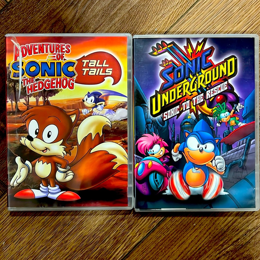 Sonic the Hedgehog Movie Collection Rare Find